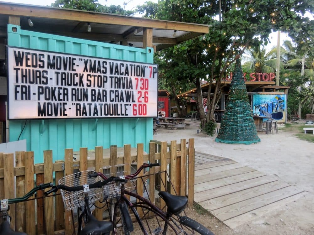 The Truck Stop - Located on Ambergris Caye - First Shipping Container Food  Park in Belize
