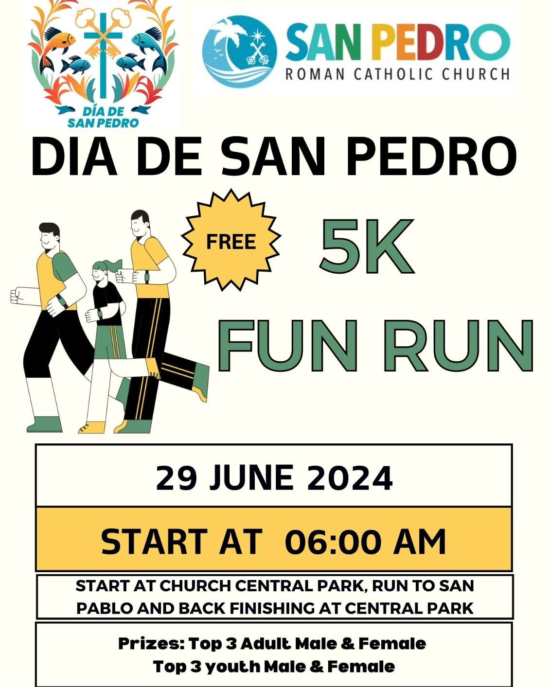 Fun Run for Dia De San Pedro 2024